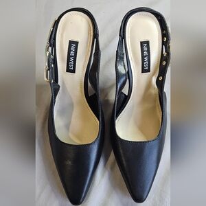 Nine West Elegant Black Heels